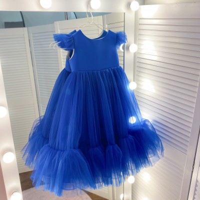 Сукня Пушинка з крильцями, blue